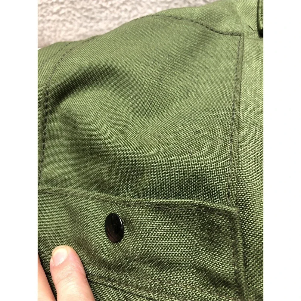 US Military Duffel Bag OD Nylon with 2 Straps Cargo Backpack